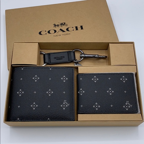 Coach boxed 3 in 1 Wallet GIFT SET - Picture 3 of 6